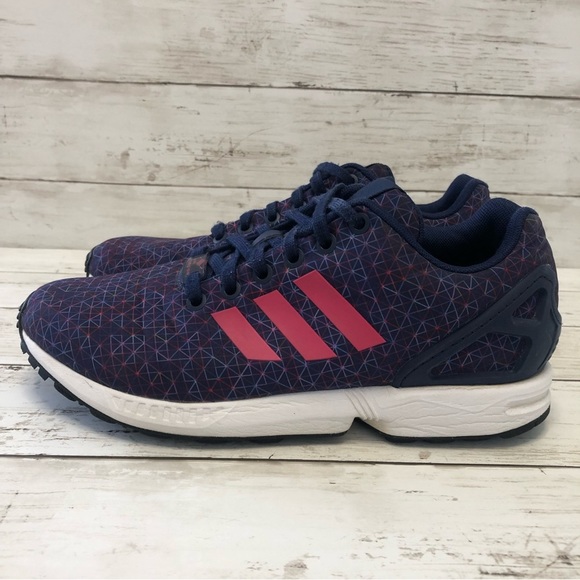 Adidas ZX Flux Torsion Women’s Purple Sneakers Size 7 1/2 - Picture 3 of 12